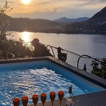 Дом отдыха Como, Jacuzzi And Private Pool *