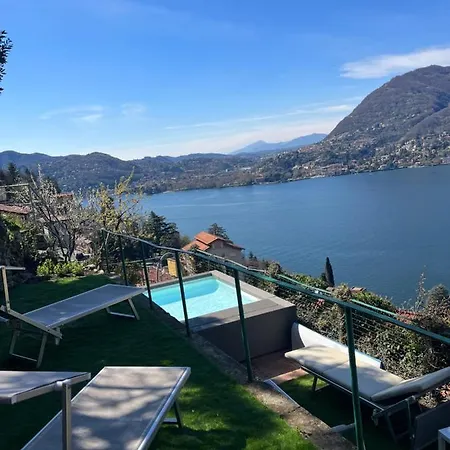 Como, Jacuzzi And Private Pool * 布里维奥